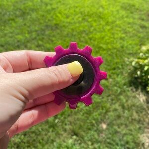 Handmade Fidget Spinner (purple and black)